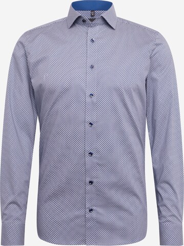 OLYMP Slim Fit Hemd 'Level 5 City' in Blau: predná strana