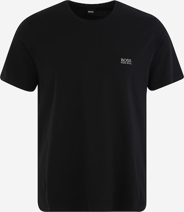 BOSS Casual - Camiseta térmica en negro: frente