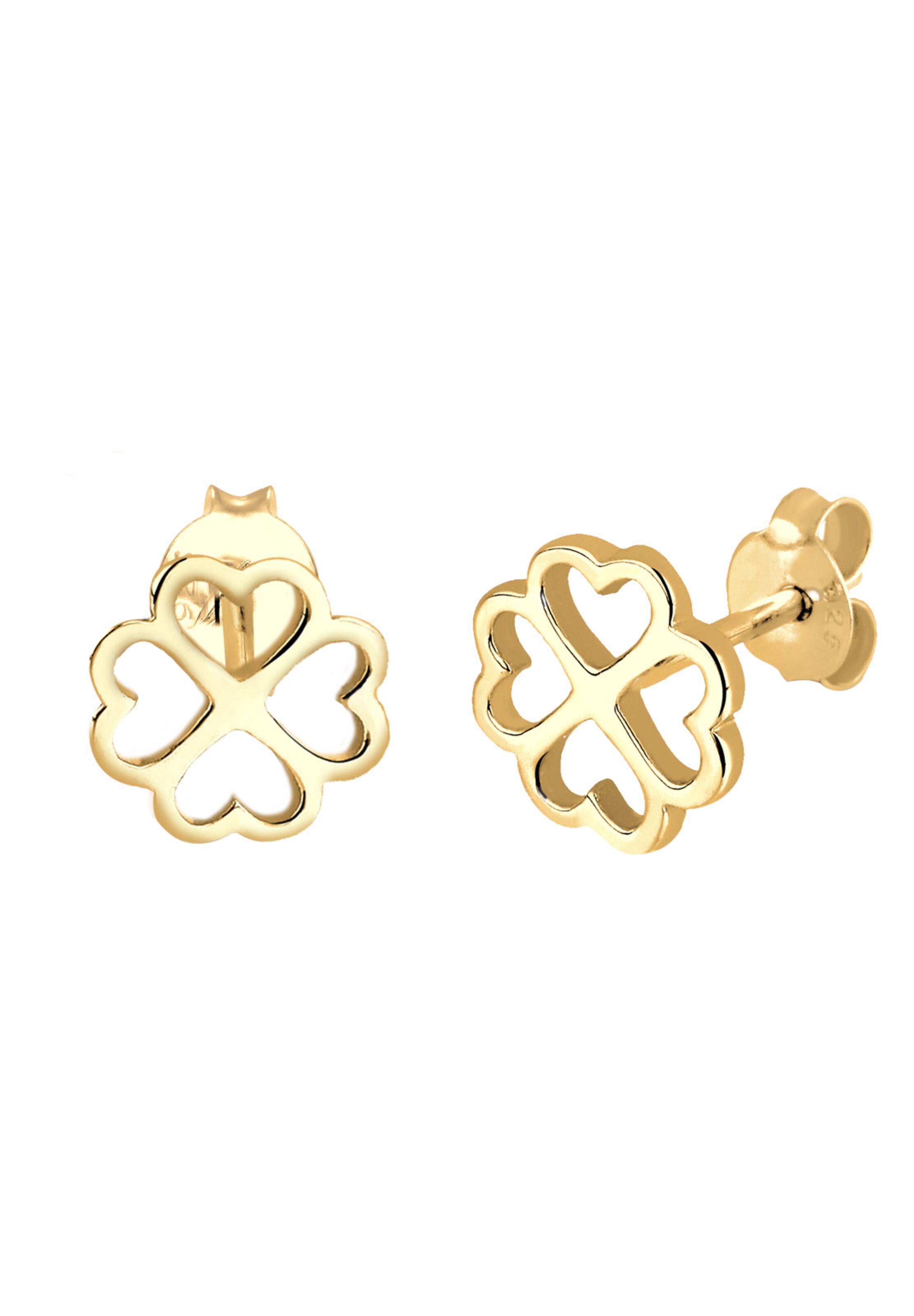 ELLI Sieraden 'Kleeblatt' in Goud