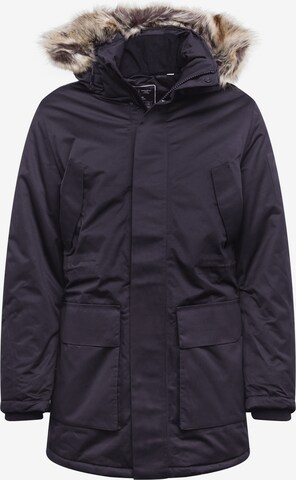 JACK & JONES Vinterparka i sort: forside