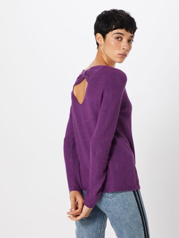 COMMA Pullover in Lila: zadná strana