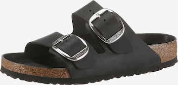 Mule 'Arizona Big Buckle' BIRKENSTOCK en noir : devant