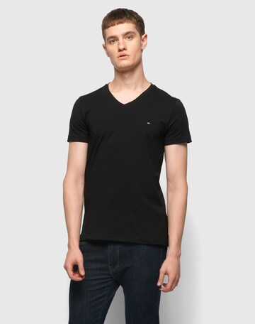 TOMMY HILFIGER T-Shirt in Schwarz: predná strana