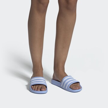 Flip-flops 'Adilette Aqua' de la ADIDAS PERFORMANCE pe albastru: față