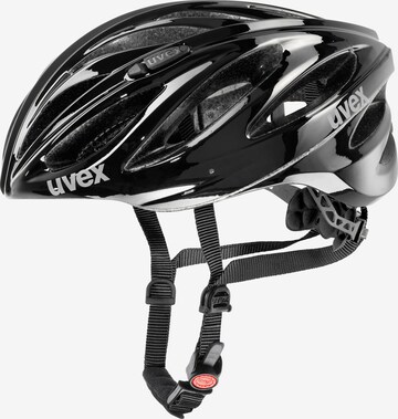 UVEX Boss Race Fahrradhelm in Schwarz: predná strana