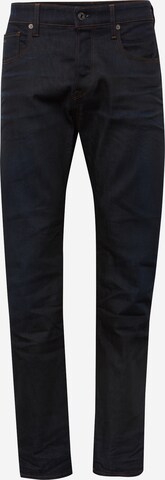 Jean '3301 Loose' G-Star RAW en bleu : devant