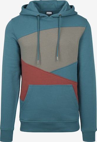 Urban Classics Sweatshirt 'Zig Zag' i blå: framsida