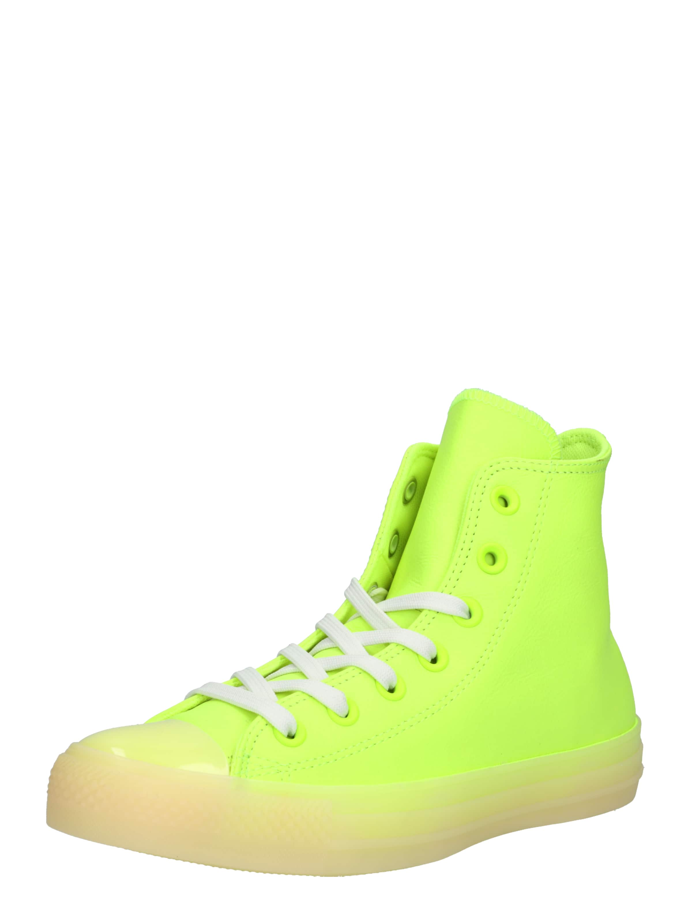 converse jaune fluo basse