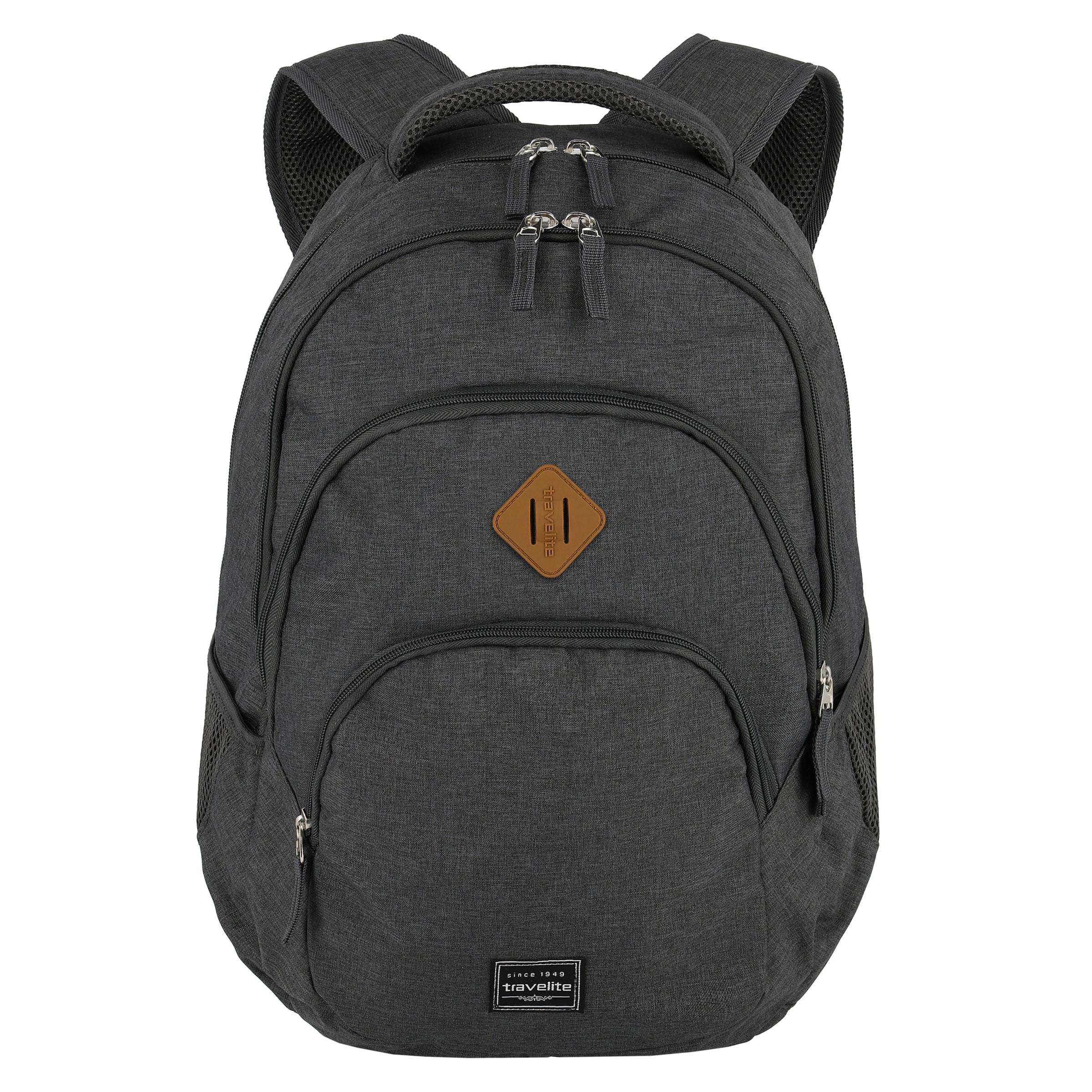 Zaino 'Basic' di TRAVELITE in grigio: frontale