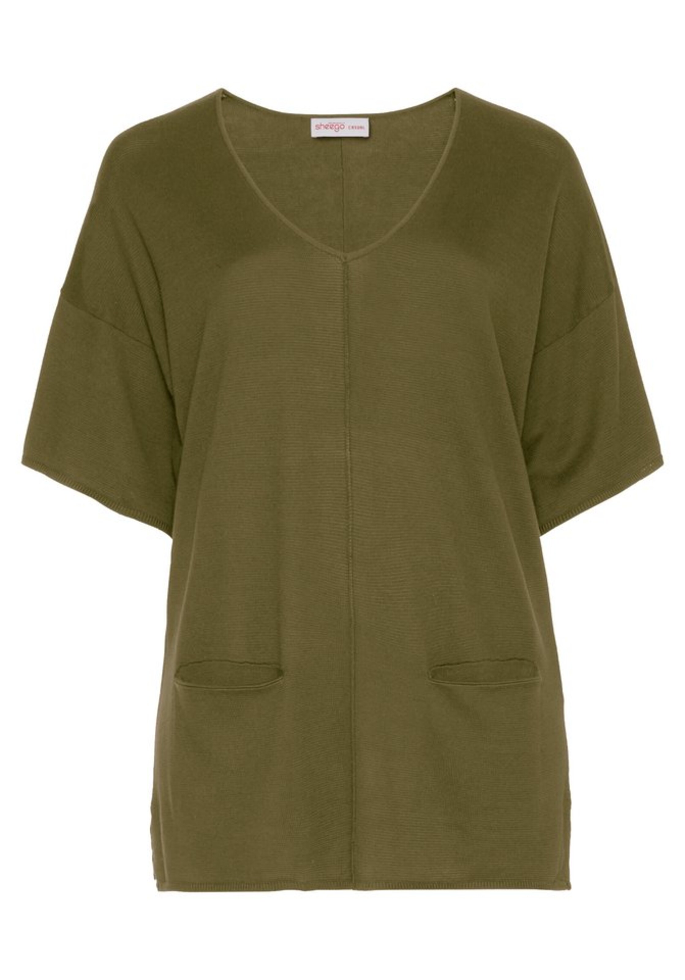 SHEEGO - Pullover in khaki
