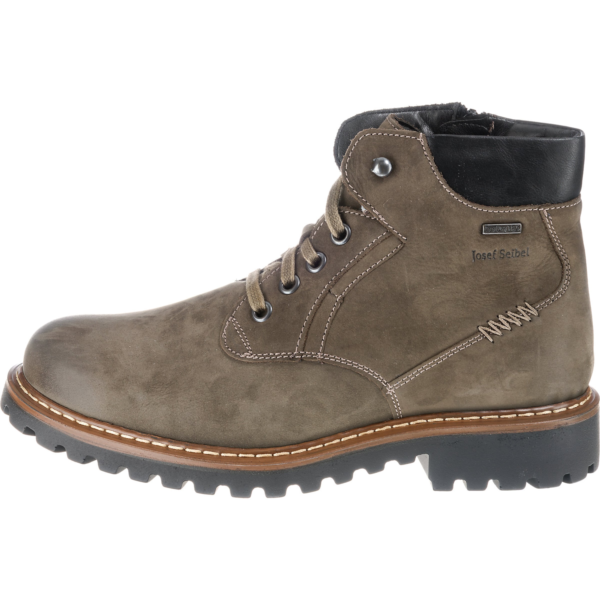 JOSEF SEIBEL Schnürboots 'Chance' in Braun