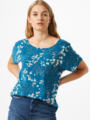Q/S by s.Oliver Blouse in Blauw: voorkant