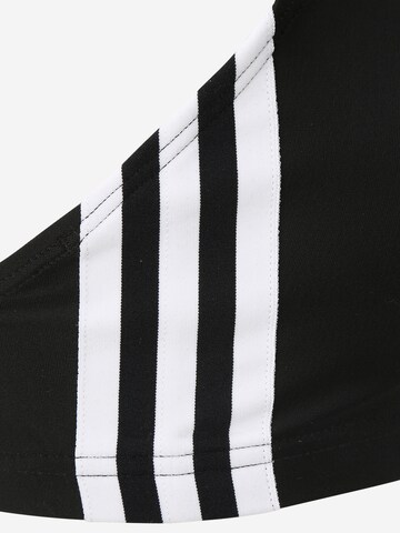 Regular Costum de baie sport '3-Stripes' de la ADIDAS SPORTSWEAR pe negru