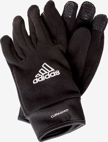 ADIDAS SPORTSWEAR Athletic Gloves in Black: front