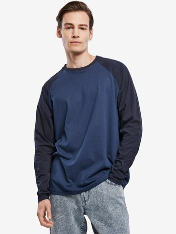 Urban Classics Shirt in Blue: front