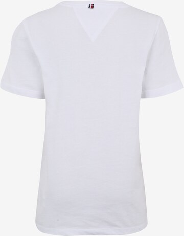 T-Shirt 'Ame' TOMMY HILFIGER en blanc : derrière