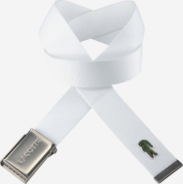 Ceinture LACOSTE en blanc