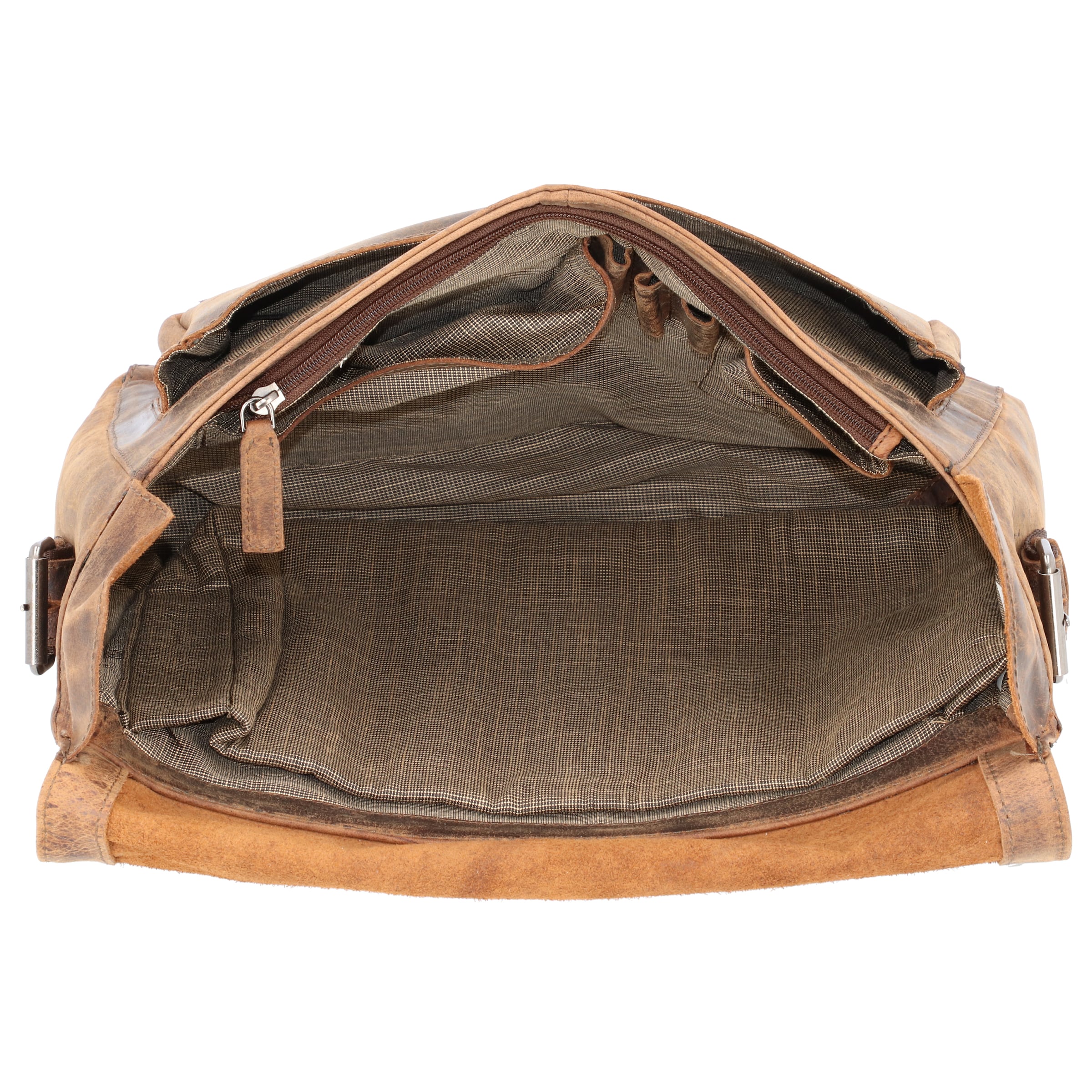 Pride and Soul Umhängetasche 'Ben' in Braun