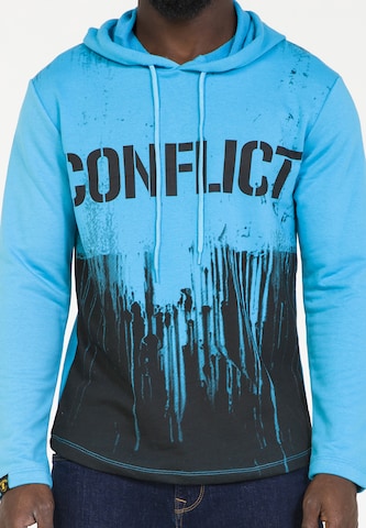 Sweat-shirt PLUS EIGHTEEN en bleu