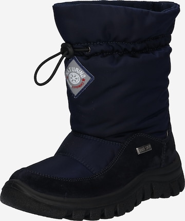 NATURINO Stiefel 'Varna' in Blue: front