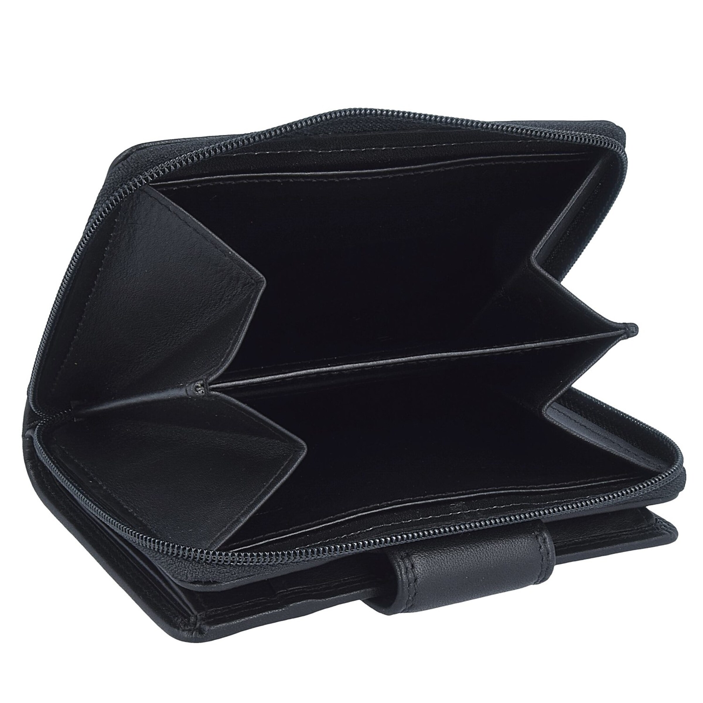 GOLDEN HEAD Wallet 'Polo' in Black