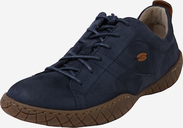 CAMEL ACTIVE Veterschoen 'Inspiration' in Blauw: voorkant