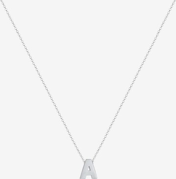 ELLI Ketting in Zilver: voorkant