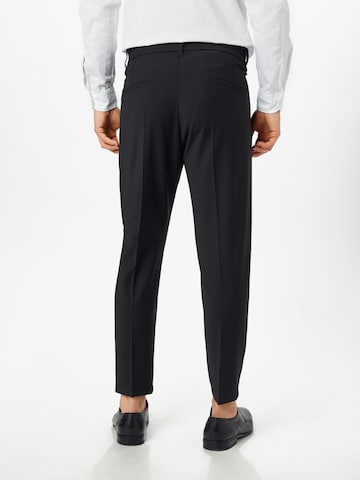 DRYKORN Regular Pleat-Front Pants 'Chasy' in Black