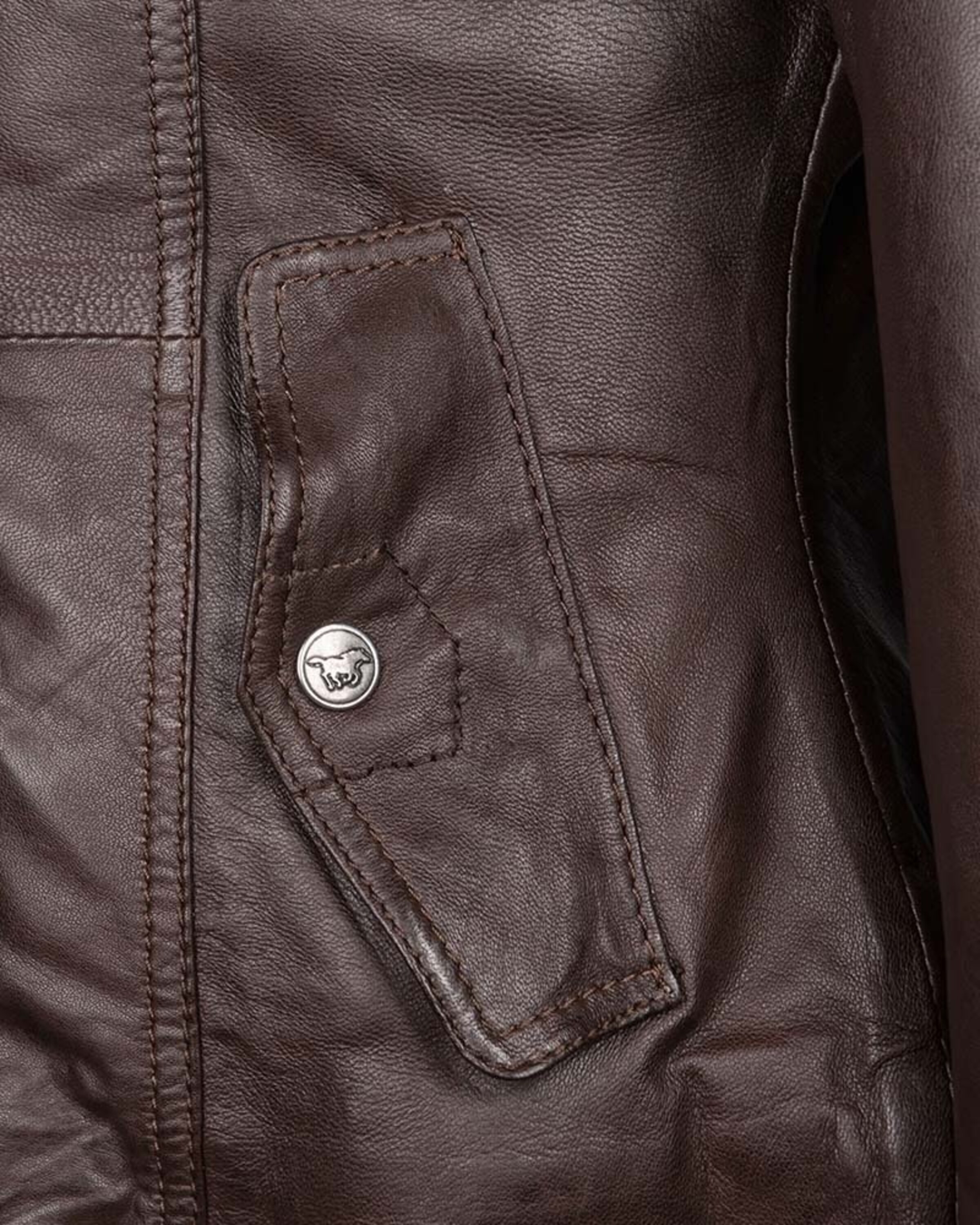 MUSTANG Between-Season Jacket 'Melville' in Brown
