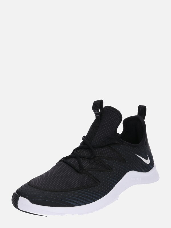 NIKE Sport Schuh 'Nike Free TR 9' in schwarz weiß NIKE Sport Schuh 'Nike Free TR 9' in schwarz weiß