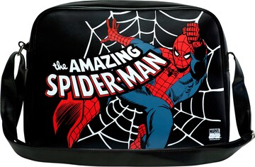 LOGOSHIRT Tasche "Spider-Man" in Schwarz: predná strana