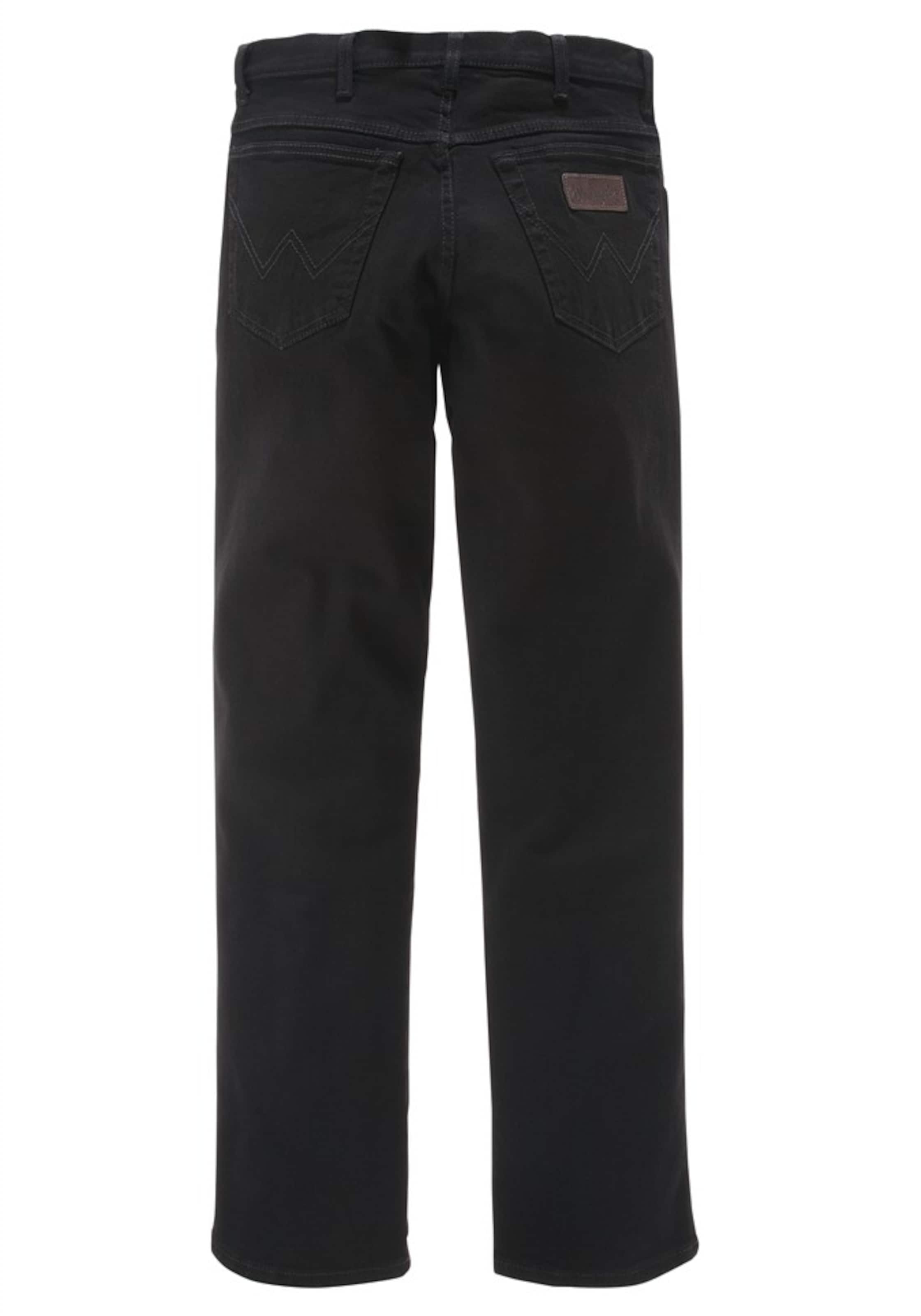 WRANGLER - regular Vaquero 'TEXAS' en negro