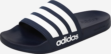 ADIDAS SPORTSWEAR Чехли за плаж/баня 'Adilette' в синьо: отпред