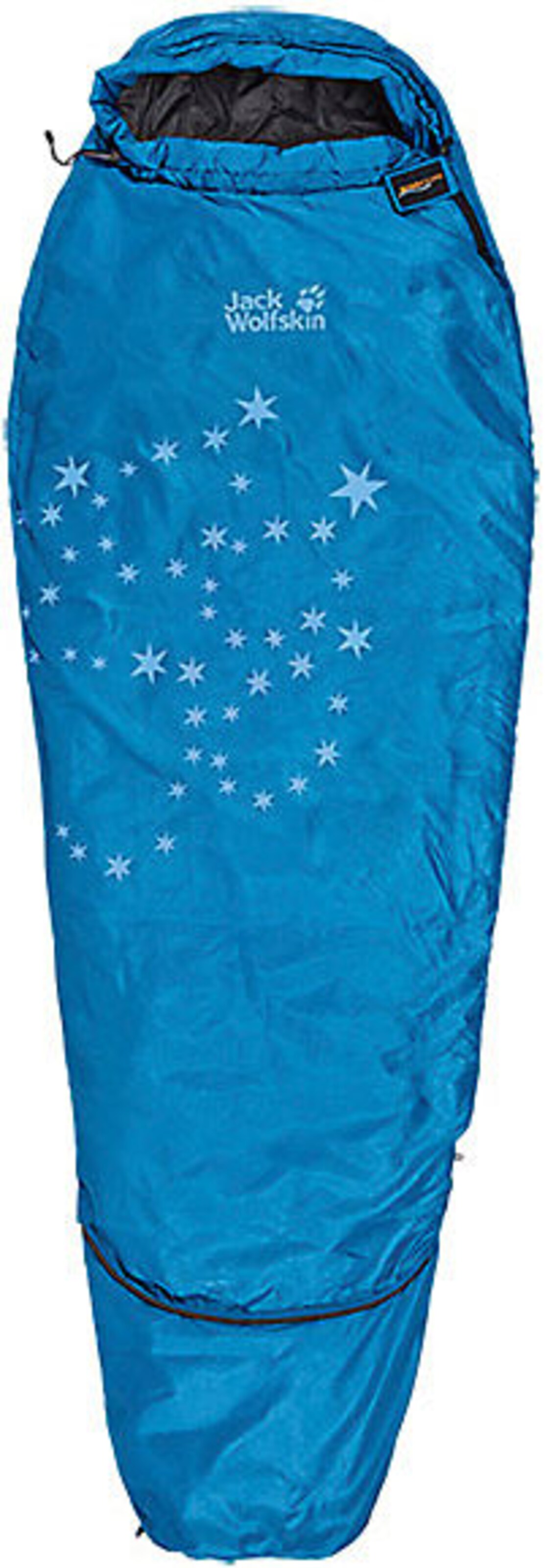 JACK WOLFSKIN - Grow Up Star Kunstfaserschlafsack Kinder in blau