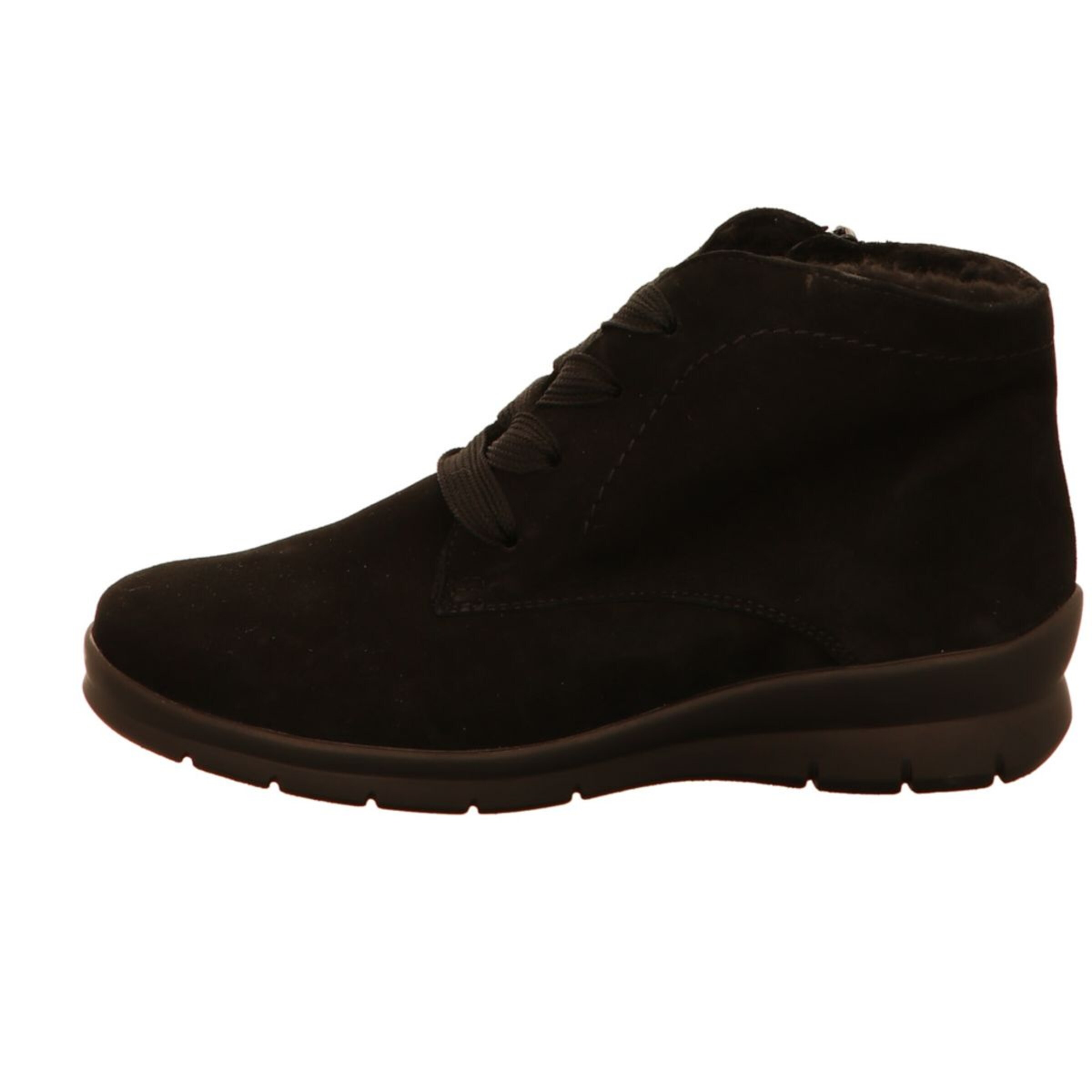 SEMLER Lace-Up Ankle Boots in Black