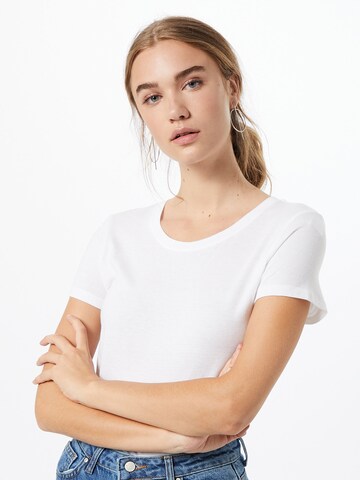 GAP T-Shirt  'V-SS FAV CREW 2-PACK' in Weiß: predná strana