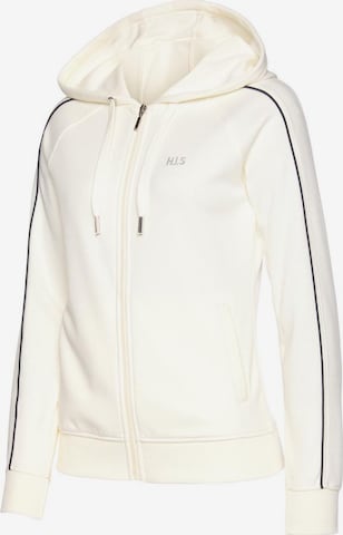 H.I.S Sweatjacke in Beige