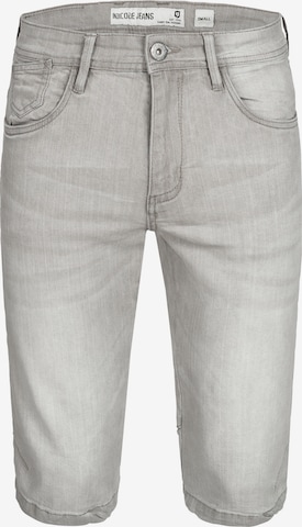 Pantalon 'Jaspar' INDICODE JEANS en gris : devant