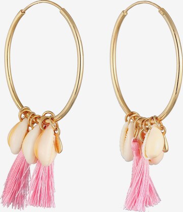 Boucles d'oreilles 'Tassel' ELLI en or