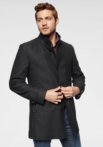 HECHTER PARIS Between-Seasons Coat in Grey: front