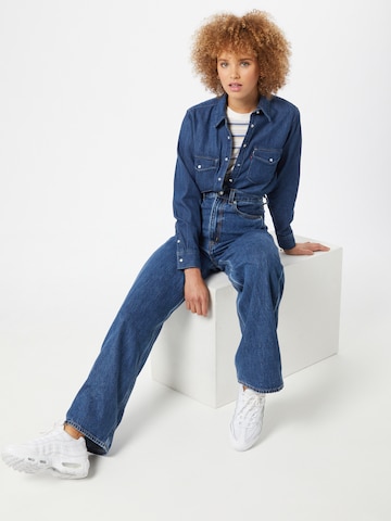 LEVI'S ® Bluse 'Essential Western' i blå