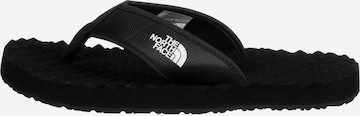 Tongs THE NORTH FACE en noir : devant