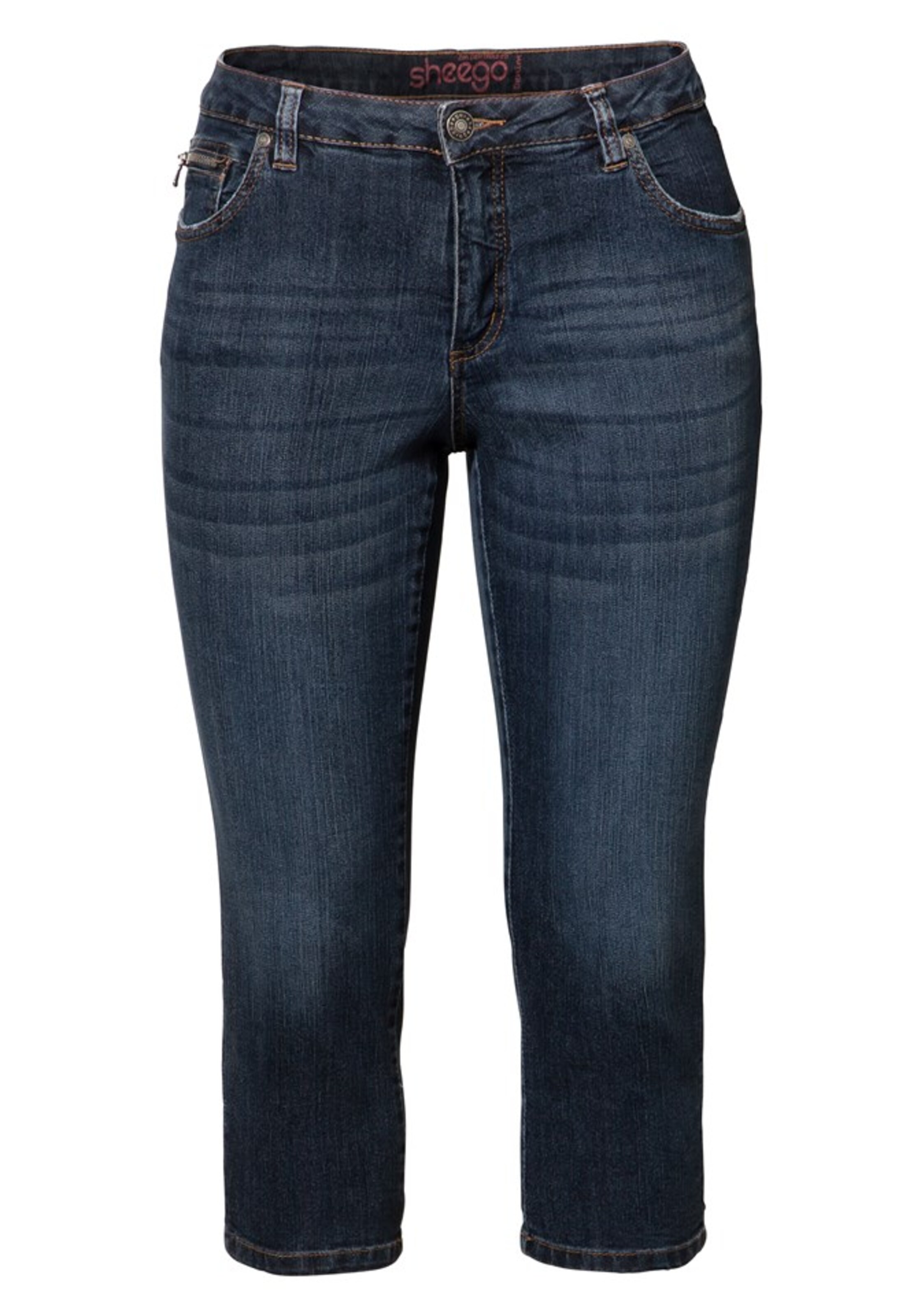 OgVcb Taglie comode SHEEGO Jeans in Blu Scuro 