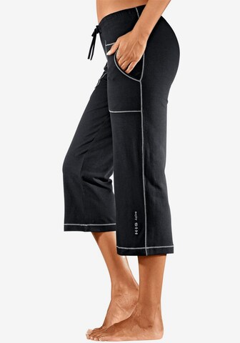 H.I.S Regular Capri-Hose in Schwarz