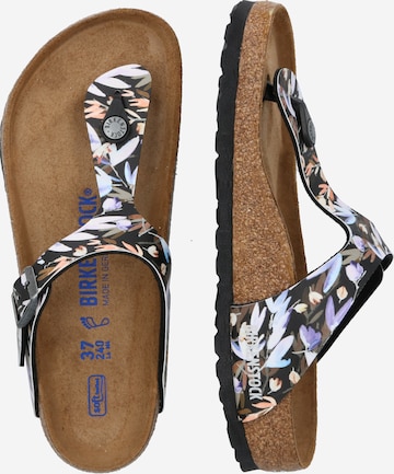 BIRKENSTOCK Žabky 'Gizeh' – černá