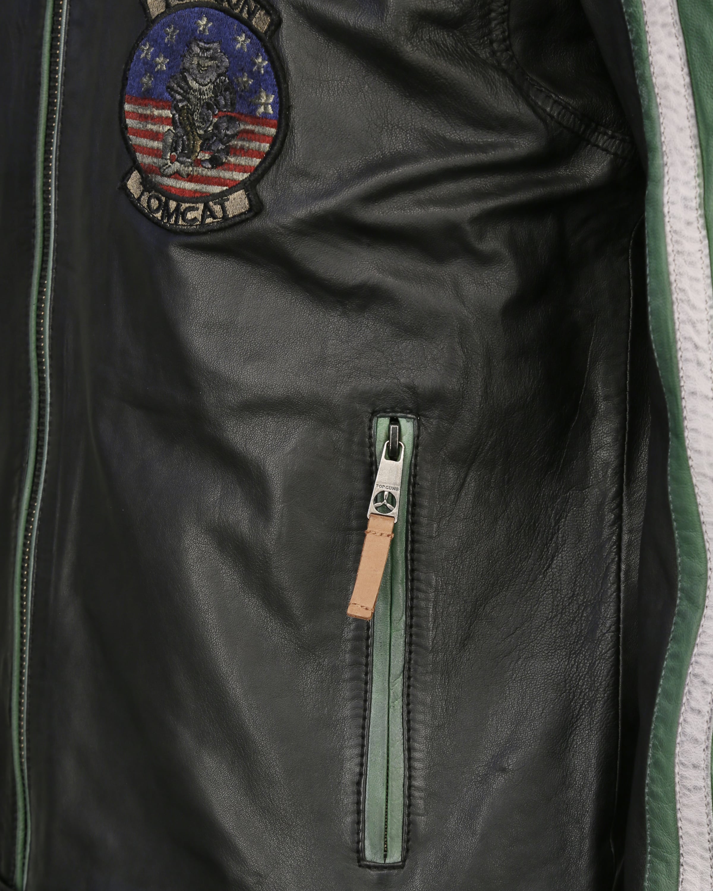 TOP GUN Between-Season Jacket in Green