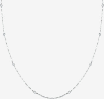 ELLI Halskette 'Kristall' in Silber: predná strana