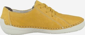 Rieker Athletic Lace-Up Shoes in Yellow