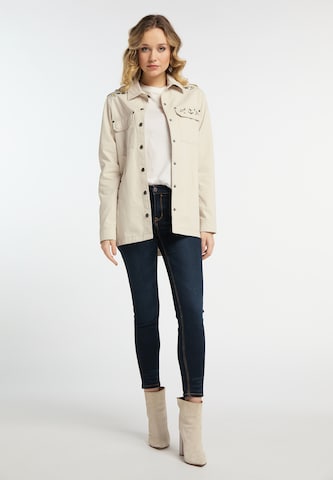 DREIMASTER Between-season jacket in Beige: front