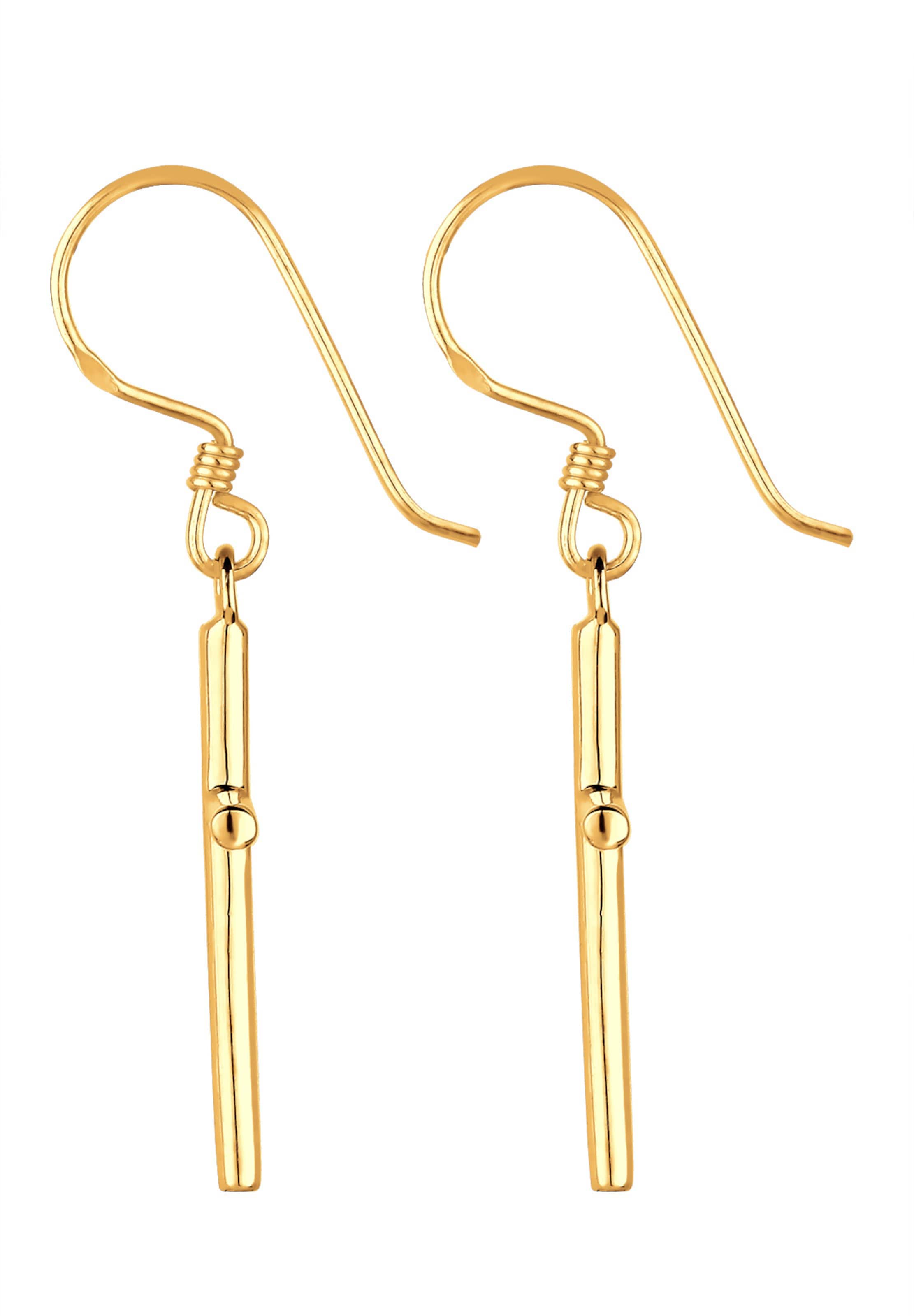 ELLI Øreringe 'Kreuz' i guld